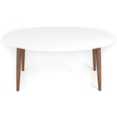Ada - Mid-Century Modern Style Oval Dining Table by HouseOfZazla