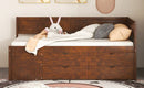 Daybed With Drawers And Shelves