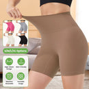 High-Waist Biker Shorts with Tummy Control for Workouts by LJGDeals