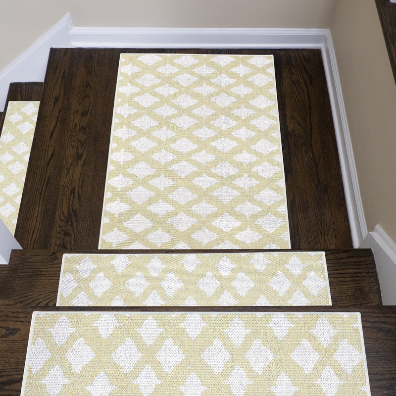 Sussexhome Floral Collection 2 x 3 Foot Heavy Duty Low Pile  Landing Rug Runner