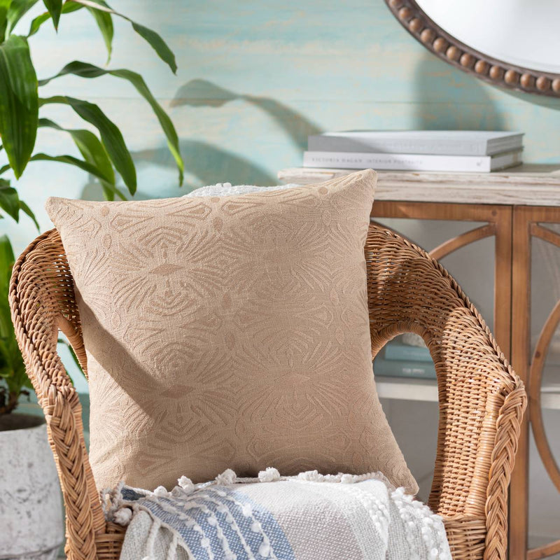 Le Chenit Khaki Pillow Cover