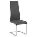 Montclair Upholstered Dining Side Chair Grey (Set of 4)
