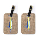 Fish - Marlin Luggage Tag