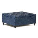 Harrison - Upholstered Coffee Table Storage Ottoman by Unique Piece Furniture
