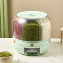 360° Rotating Grain Storage Container