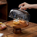 GobekUsa Acacia Wood Cake Tray: Elevate Your Dessert Display