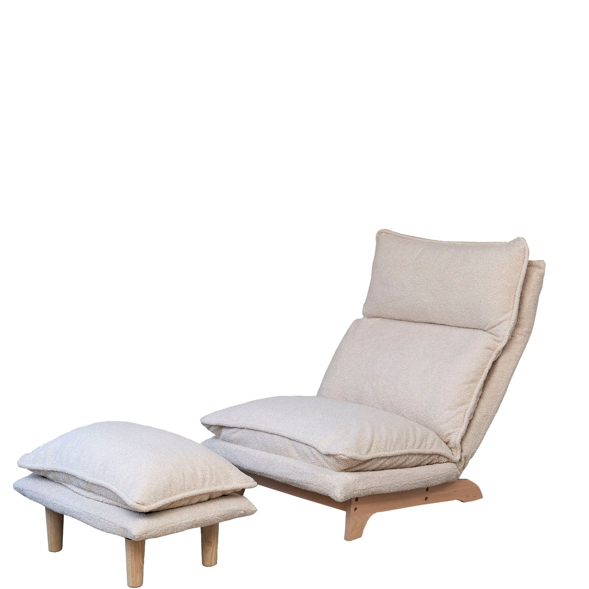 Single Lazy Sofa Chair Leisure Foldable Reclining Chair, photo 2 of 8