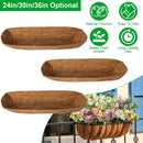 Coconut Fiber Liners for Planters Window Boxes by LJGDeals