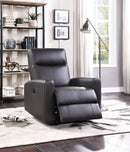 Blane Top Grain Leather Match Power Motion Recliner - Brown