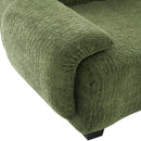 3 Seater Sofa Couch With Curved Armrests by HouseOfZazla