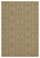Earth - 5'3" X 7'3" Polypropylene Indoor, Outdoor Area Rug - Jute, Mocha