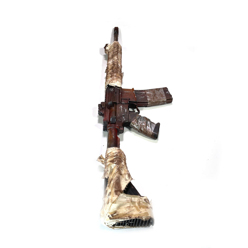 AR-15 Style Assault Rifle Inert Foam Prop Replica with Permanent Magazine