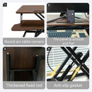 32 Inch Desk Converter - Height Adjustable Workstation