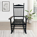 Balcony Porch Adult Rocking Chair - Wood by Unique Piece Furniture