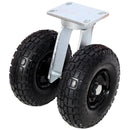 10 in Dual Air Wheels Swivel Caster, 660LBS Load Capacity by HouseOfZazla