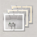 Medicine Cabinet With LED Vanity Mirror, Anti-Fog, Waterproof, Dimmable With Touch Switch by Unique Piece Furniture