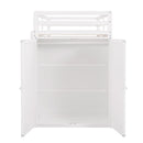 Loft Bed With Drawers, Desk, And Wardrobe by HouseOfZazla