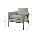 Brayden - Accent Chair - Gray by HouseOfZazla