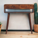 Sonata - Chestnut Console Table by HouseOfZazla