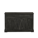 Vintage Sideboard With 2 Drawers And Four Doors For Living Room