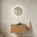 ARAI 30" Bathroom Vanity & Sink, Floating Plywood Storage Cabinet