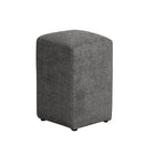 87.7" Convertible Sleeper, Sectional Pull Out Sofa Bed with Storage Ottoman, 2 Throw Pillows, 2 Stools, Wireless Charger and Two Hidden USB Ports for Living Room, Dark Gray