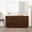 Lola - Dresser With 6 Drawers - Dark Brown by Unique Piece Furniture