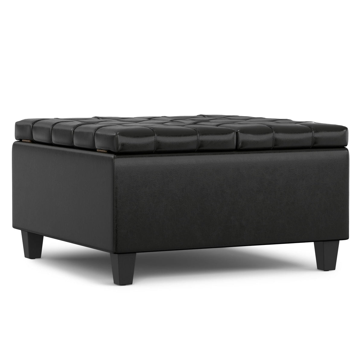 Harrison - Upholstered Coffee Table Storage Ottoman, photo 21 of 40