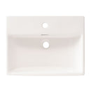 Bathroom Vanity With Ceramic Sink And Ample Storage, Ideal For Small Bathrooms by HouseOfZazla