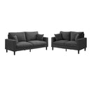 Modern Upholstered 2 Piece Sofa Set With 3 Seater And 2 Seater by Unique Piece Furniture
