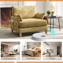Mid Century Modern Foldable Sofa Bed, 3 In 1 Convertible Sleeper With 3 Pillows by HouseOfZazla
