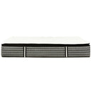 14" Premium Hybrid Mattress In A Box Plush Gel Memory Foam Top With Cooling Technology - Gray / White - Queen