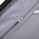 4-Piece Luggage Set with Cosmetic Case in Blue