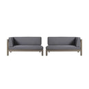 Brava - X Back Corner Bench by HouseOfZazla