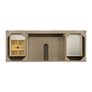 James Martin Breckenridge 60" Single Bathroom Vanity, Whitewashed Oak