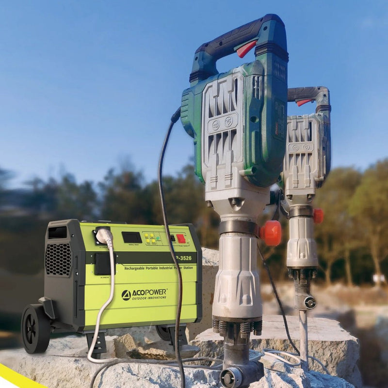 Acopower IP-3526 3.5KW/2.6KWH Rechargeable Portable Industrial Power Station (SAK05781)