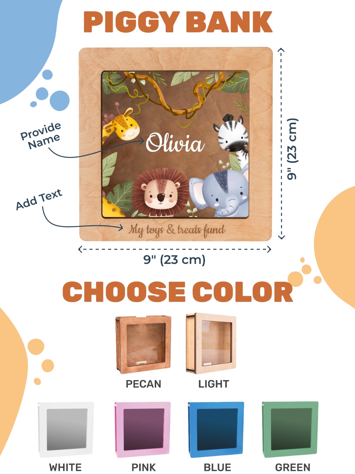 Custom Acrylic Boxes - Safari, photo 4 of 13