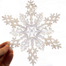 Acrylic Glitter Snowflake by Lee Display