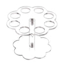 Acrylic ice cream cone holder display rack kitchen baking tool by Decorbites