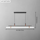GobekUsa Acrylic Island Pendant Light: Sleek Pole Design with LED: Perfect for Dining Room