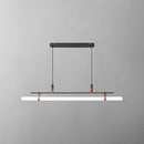 GobekUsa Acrylic Island Pendant Light: Sleek Pole Design with LED: Perfect for Dining Room