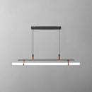GobekUsa Acrylic Island Pendant Light: Sleek Pole Design with LED: Perfect for Dining Room