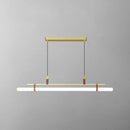 GobekUsa Acrylic Island Pendant Light: Sleek Pole Design with LED: Perfect for Dining Room