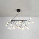 GobekUsa Acrylic Leaf-Shaped LED Hanging Light Fixture for Dining Room - Modern Island Lighting