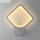 GobekUsa Acrylic LED Wall Sconce Light in Triangle, Oval, and Teardrop Shapes - Warm or White