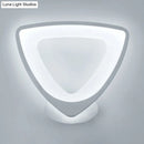 GobekUsa Acrylic LED Wall Sconce Light in Triangle, Oval, and Teardrop Shapes - Warm or White