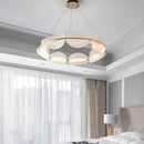 GobekUsa Acrylic Ring Chandelier for Dining Room - Dimmable