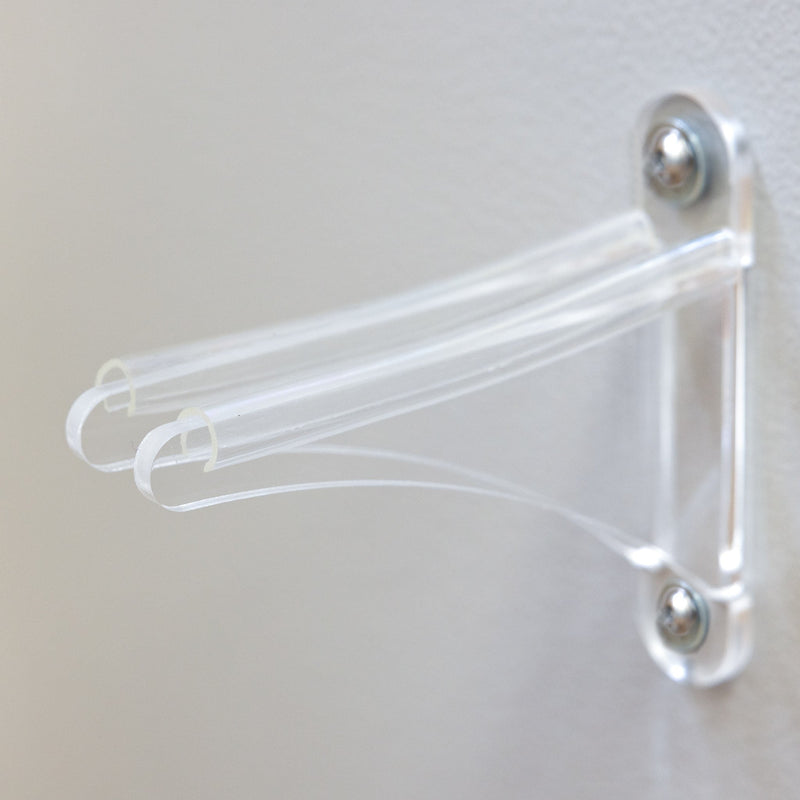 Summit Clear Acrylic Ski Wall Rack | 2 Pack, photo 3 of 5