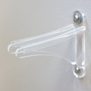 Summit Clear Acrylic Ski Wall Rack