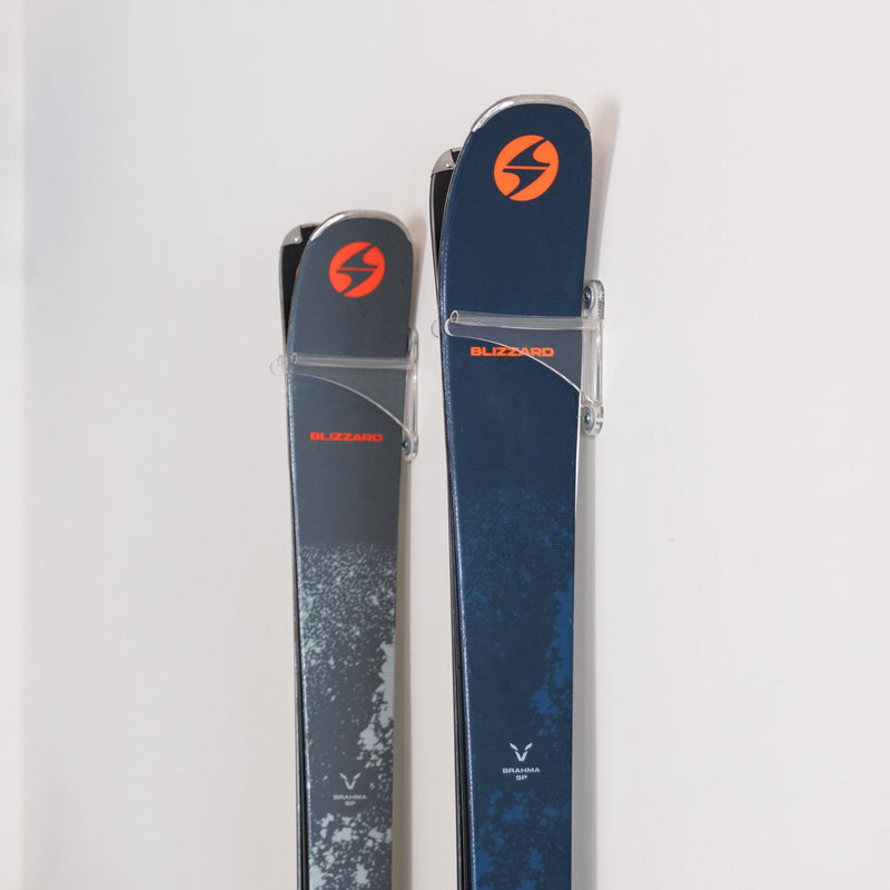Summit Clear Acrylic Ski Wall Rack | 2 Pack, photo 2 of 5